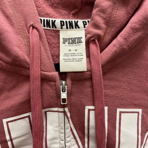 PINK Full Zip Hoodie - Picture 2 of 3